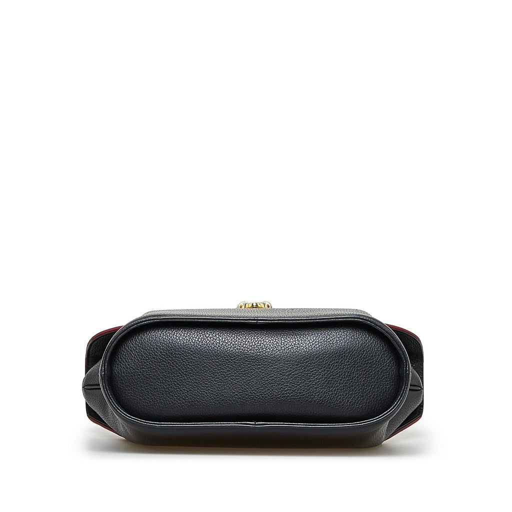 Saint Laurent Diamond Cut Leather Satchel (SHG-0dQrEq)