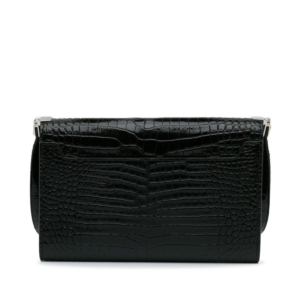 Saint Laurent Embossed Uptown Crossbody Bag (SHG-NoRFgd)