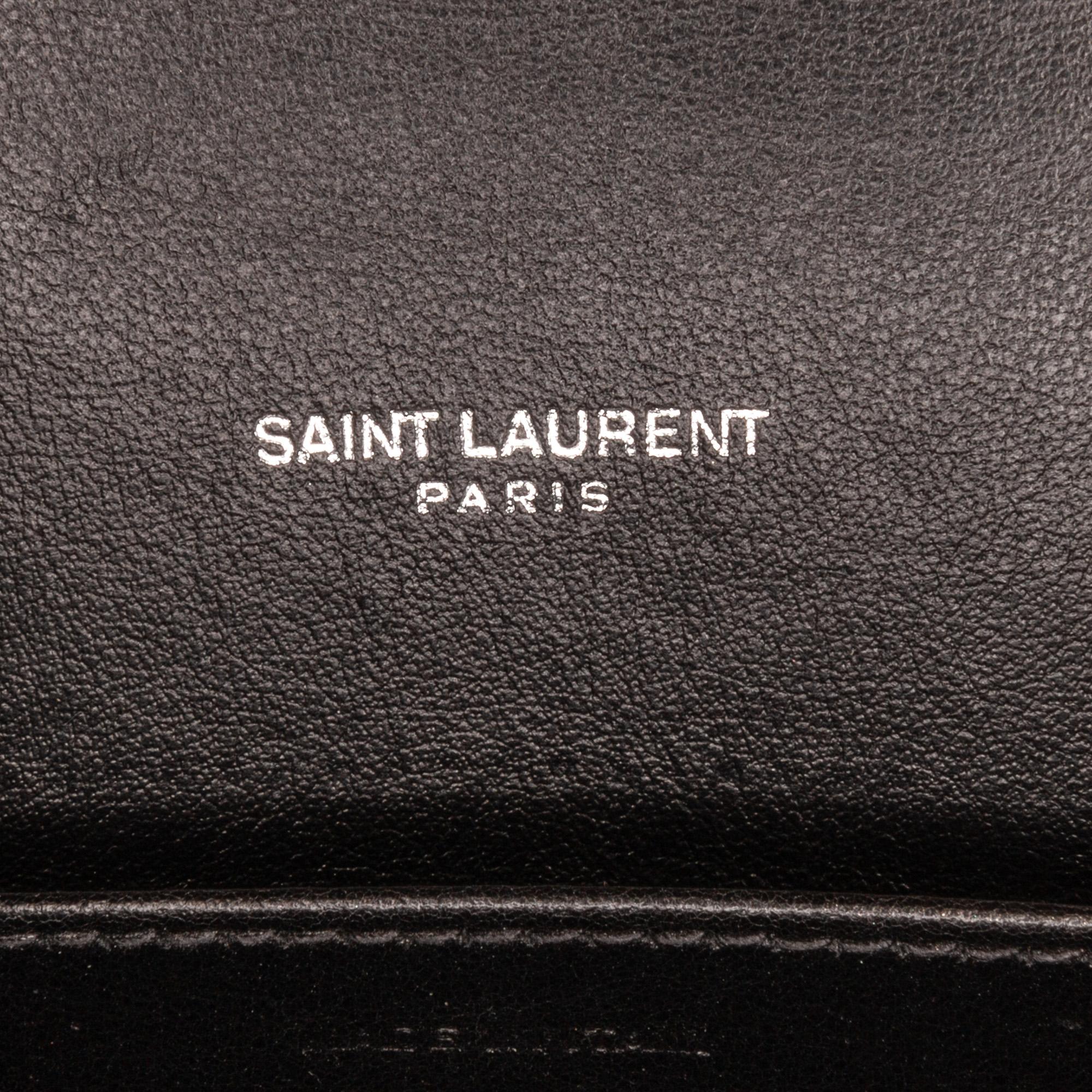 Saint Laurent Embossed Uptown Crossbody Bag (SHG-NoRFgd)