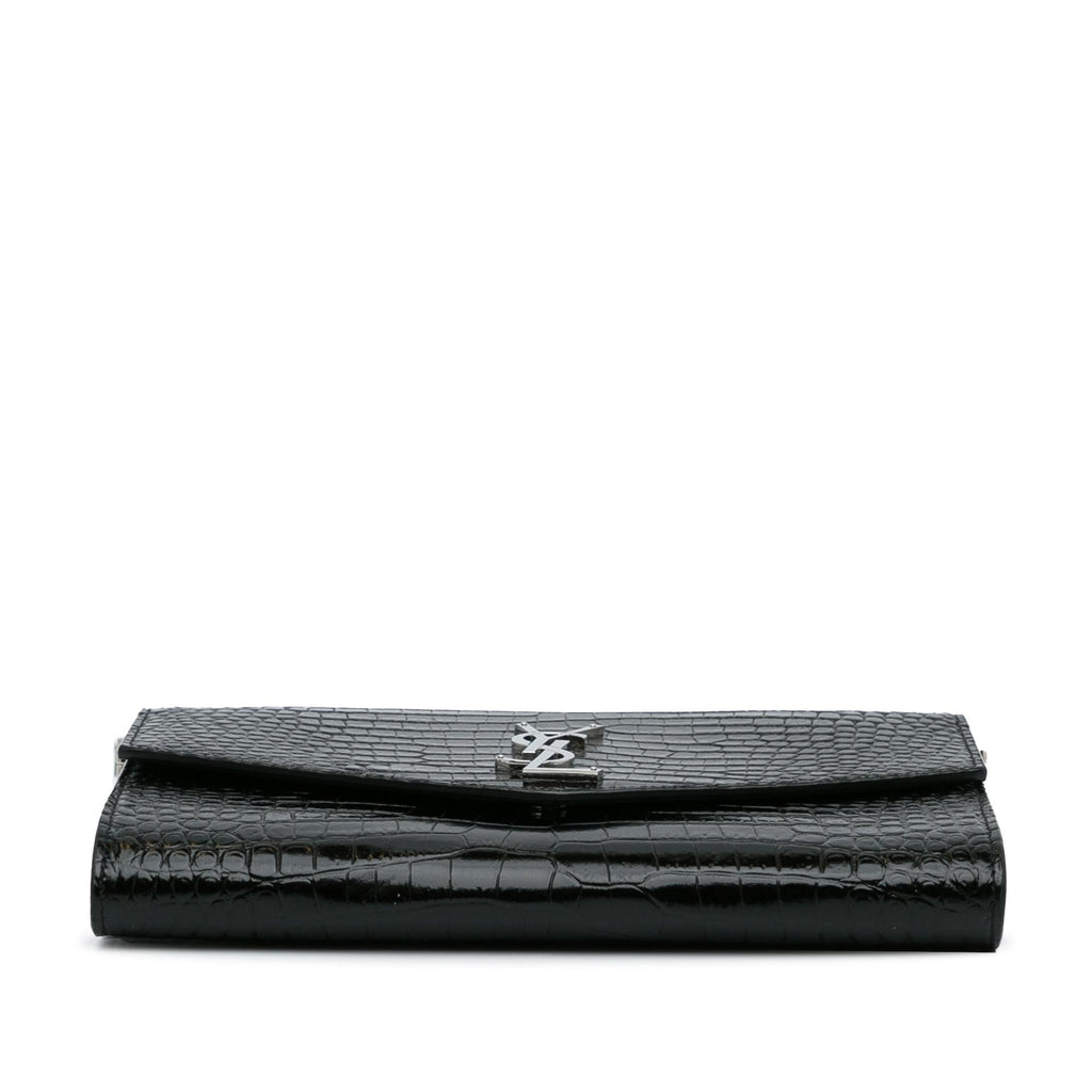 Saint Laurent Embossed Uptown Crossbody Bag (SHG-NoRFgd)