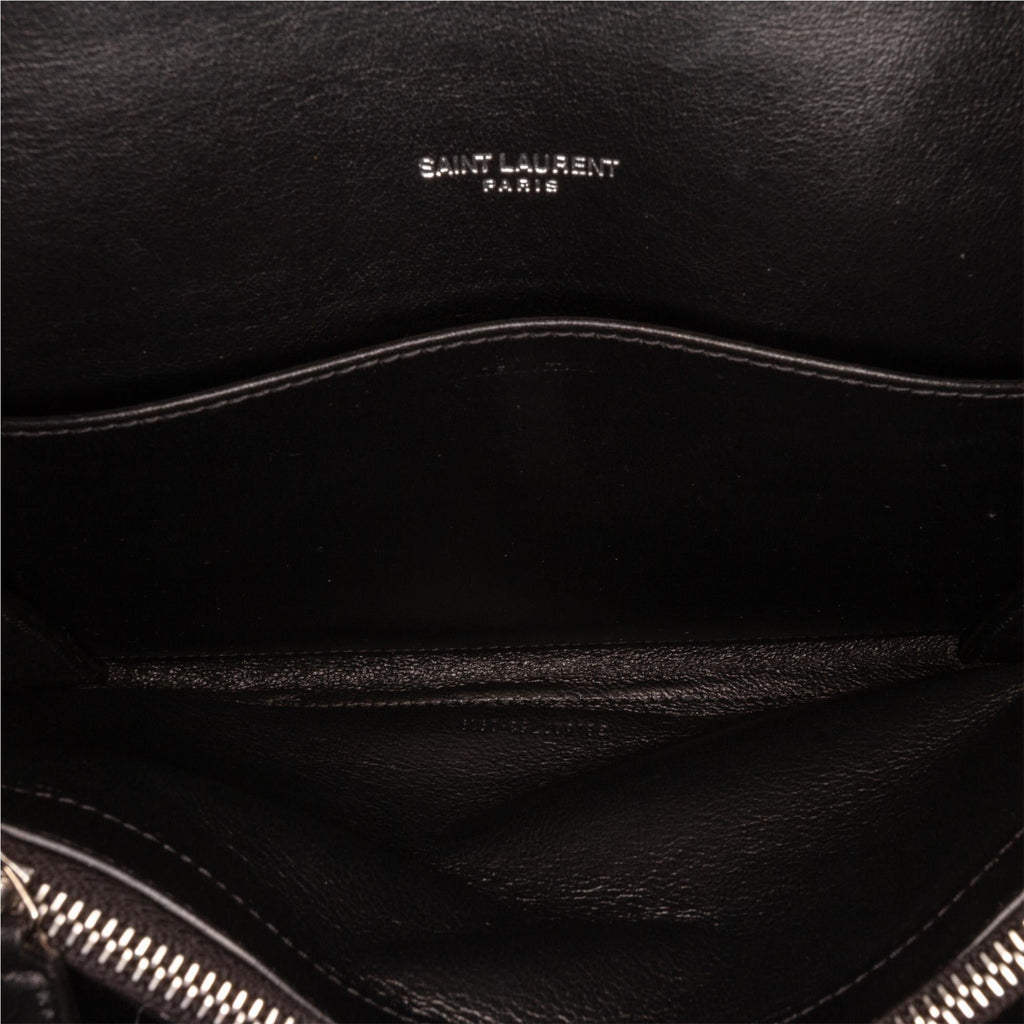 Saint Laurent Embossed Uptown Crossbody Bag (SHG-NoRFgd)
