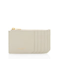 Saint Laurent Grain de Poudre Fragments Zipper Card Case (SHF-CE2v77)