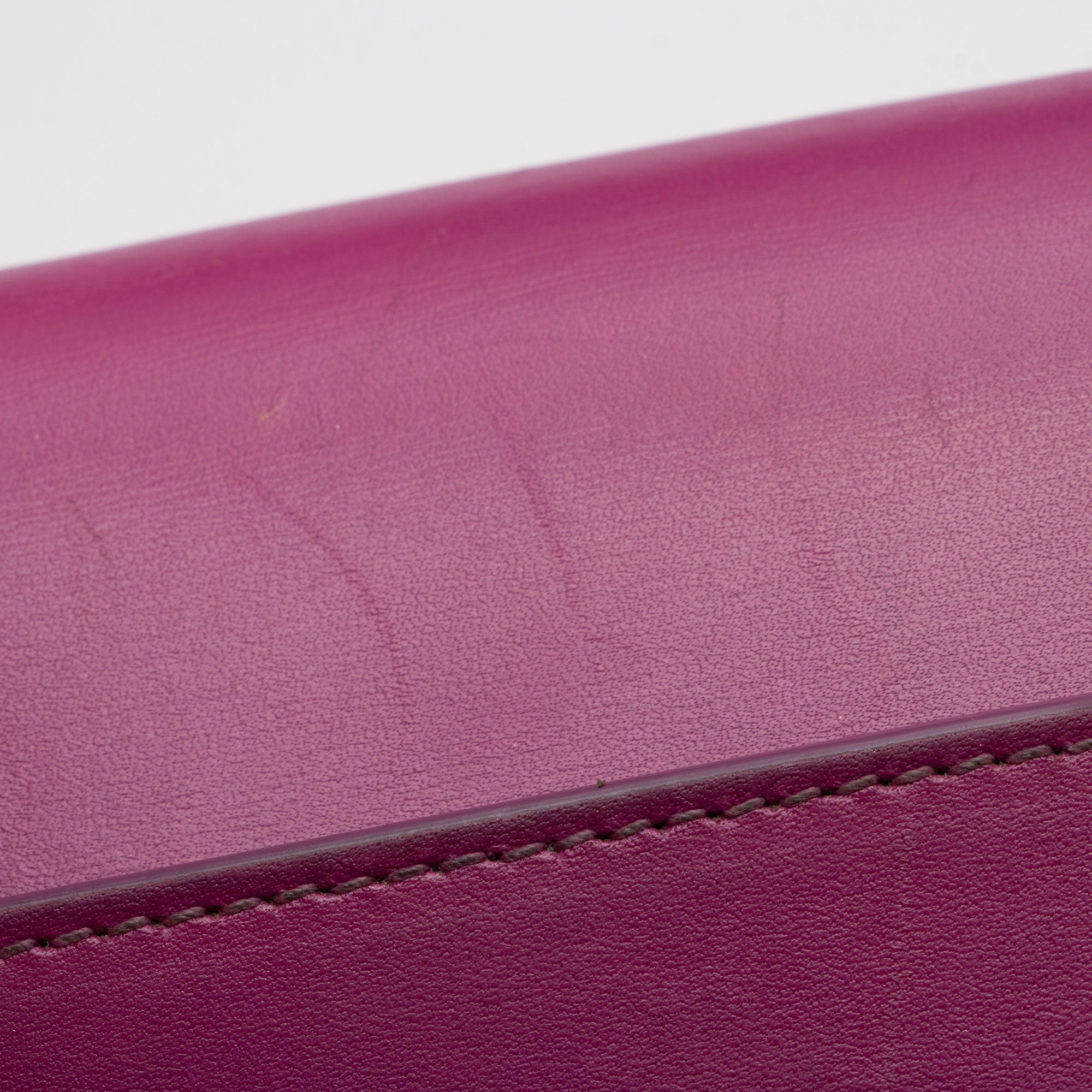 Saint Laurent Grain de Poudre Monogram Cassandra Mini Top Handle Bag - FINAL SALE (SHF-Vxl0wA)