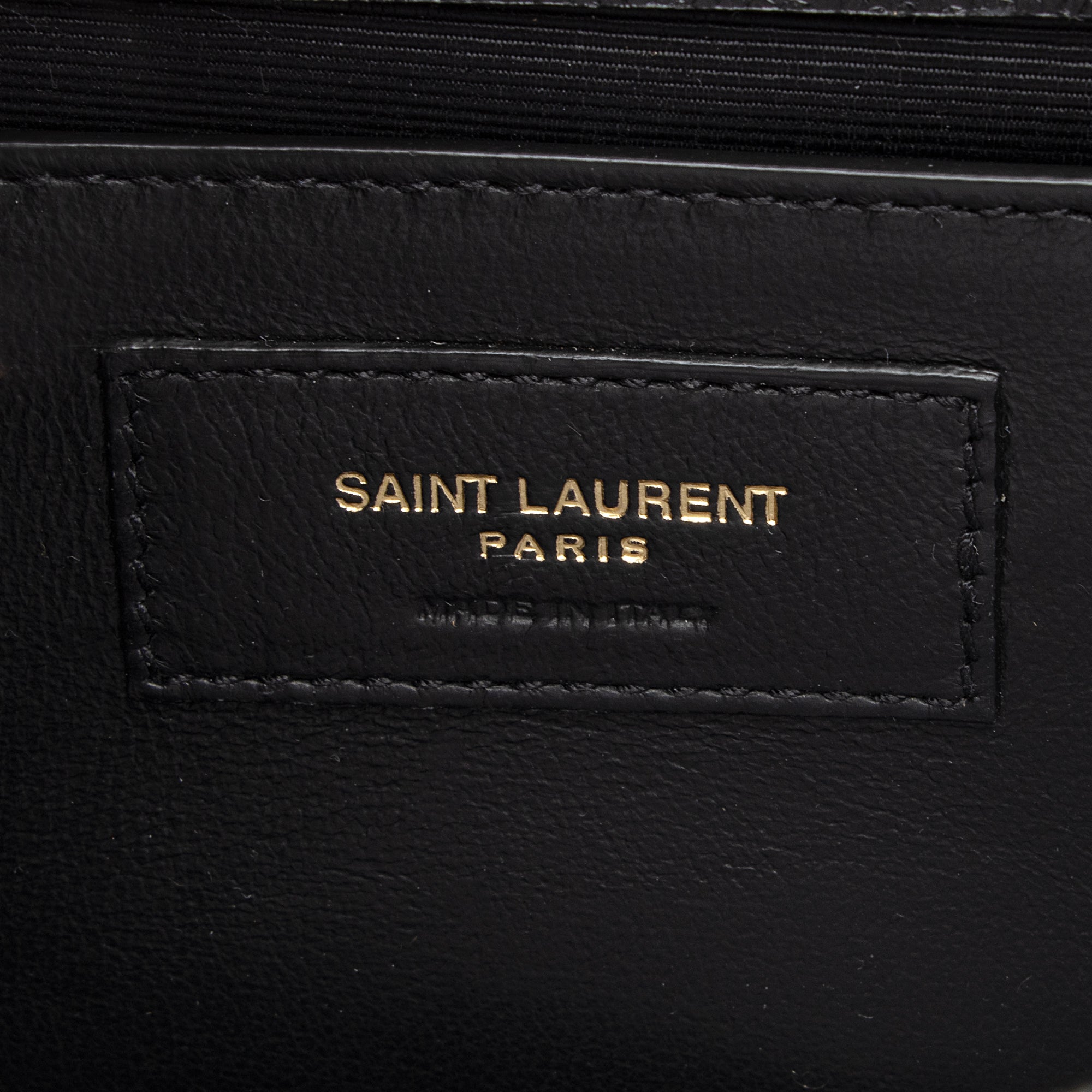 Saint Laurent Grain de Poudre Monogram Kate Chain Small Shoulder Bag (SHF-fpBhFG)