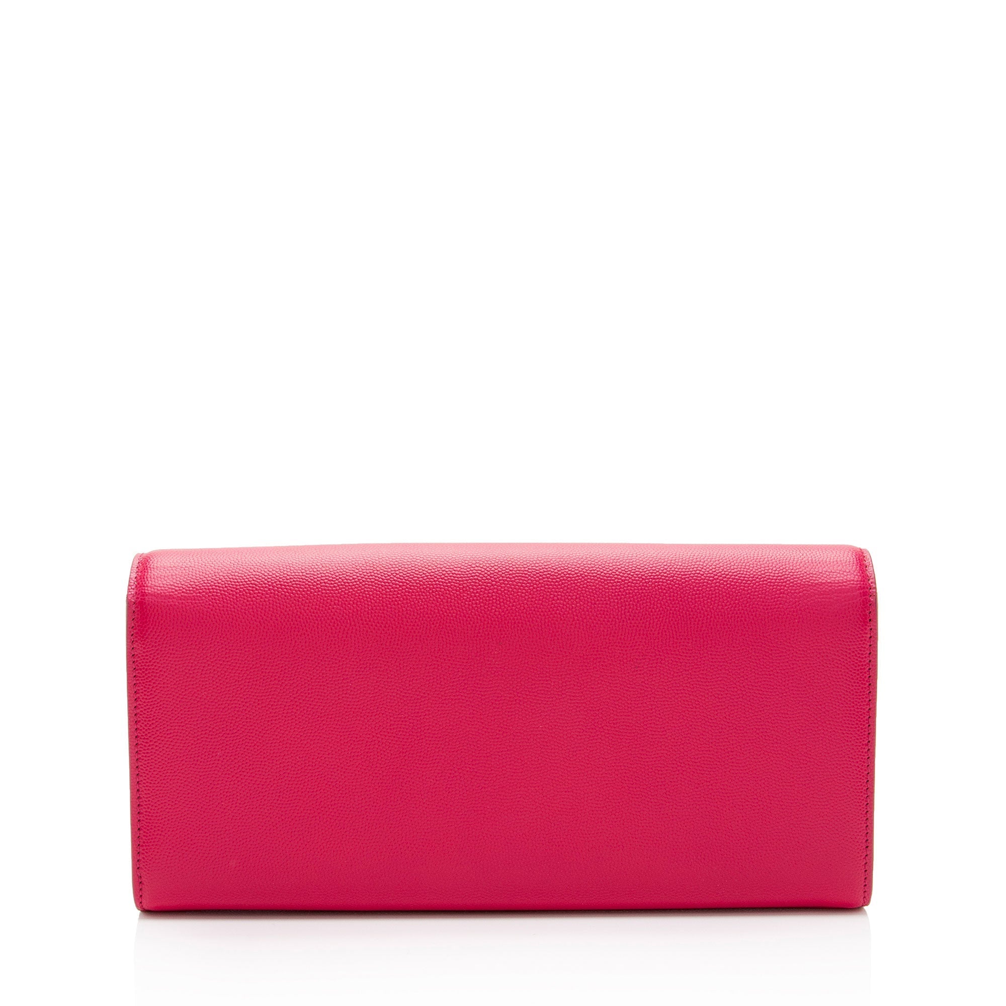 Saint Laurent Grain de Poudre Monogram Kate Clutch (SHF-8lVtTP)