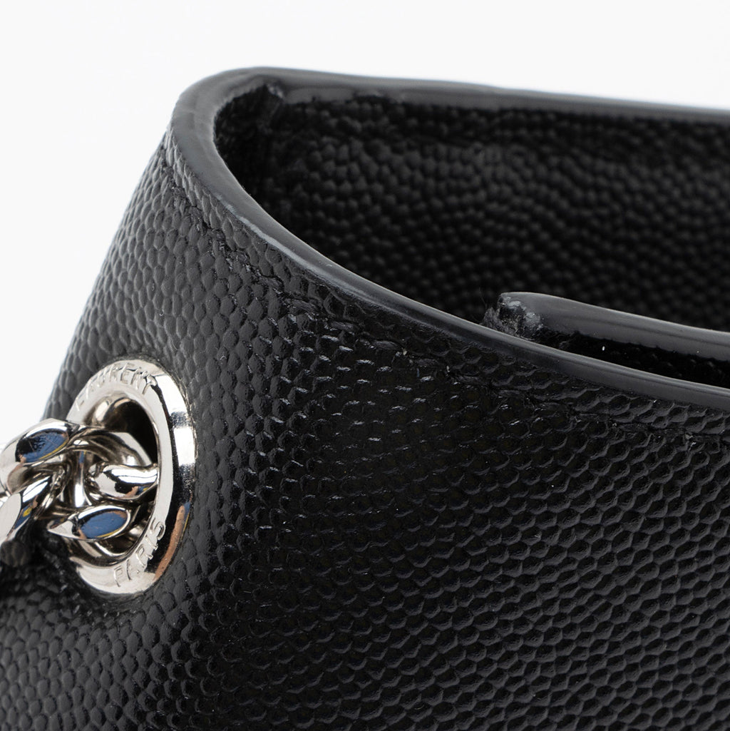 Saint Laurent Grain de Poudre Monogram Kate Medium Shoulder Bag (SHF-uJEVt3)
