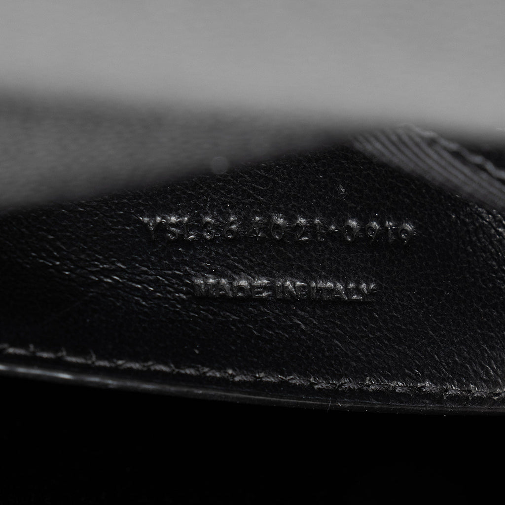 Saint Laurent Grain de Poudre Monogram Kate Medium Shoulder Bag (SHF-EiaKZL)