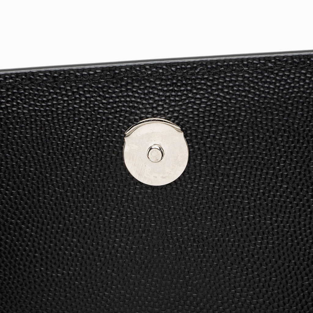 Saint Laurent Grain de Poudre Monogram Kate Medium Shoulder Bag (SHF-EiaKZL)