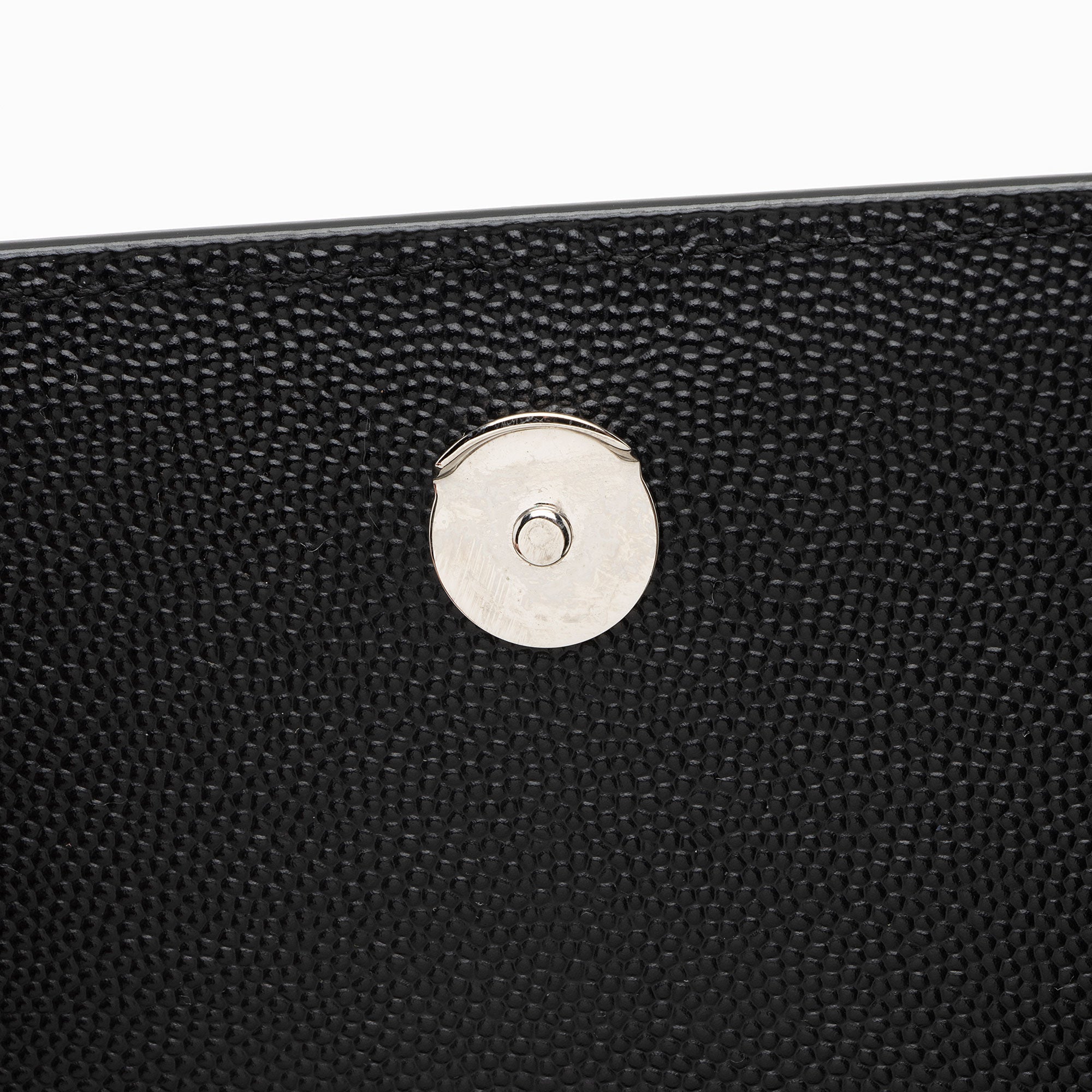 Saint Laurent Grain de Poudre Monogram Kate Medium Shoulder Bag (SHF-EiaKZL)
