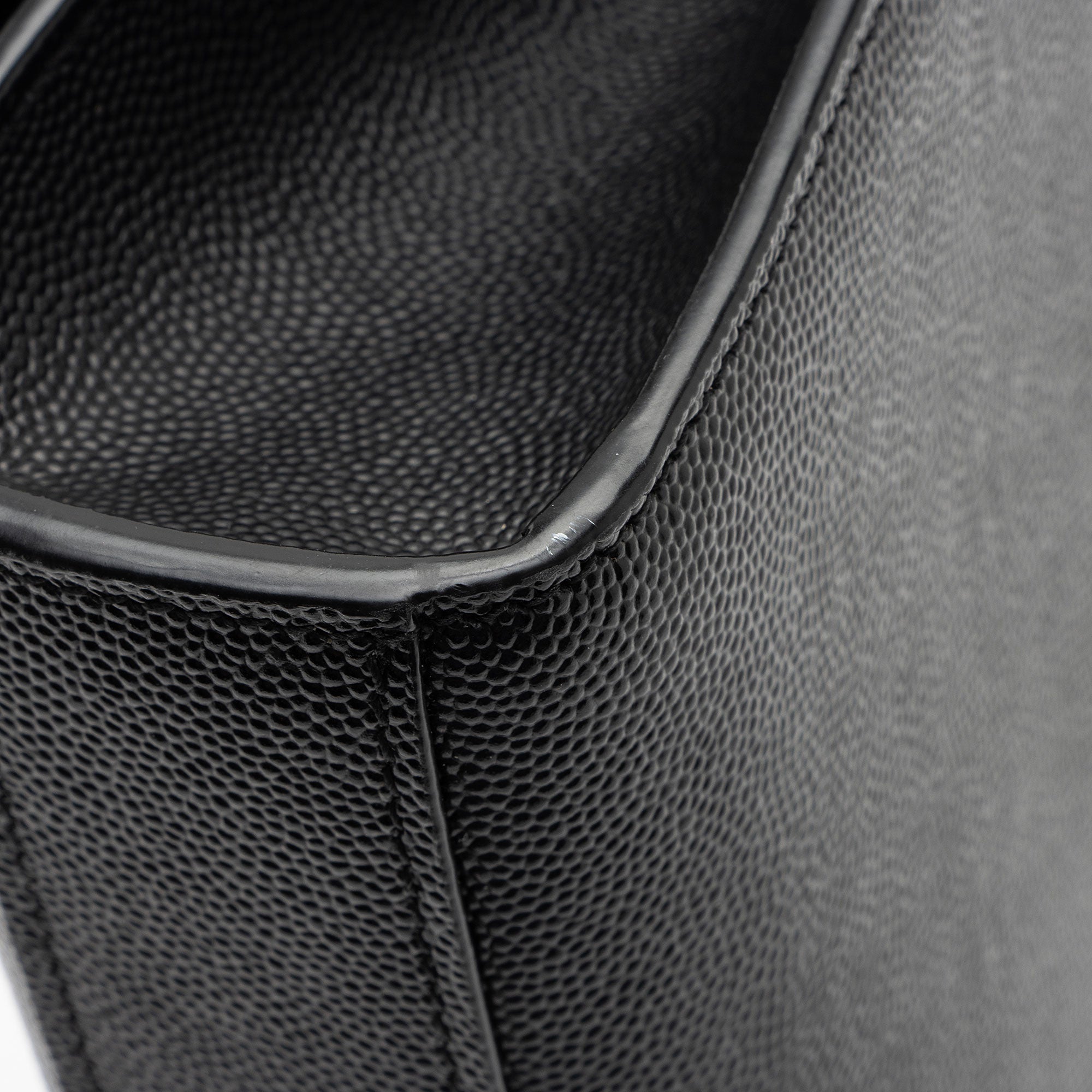 Saint Laurent Grain de Poudre Monogram Kate Medium Shoulder Bag (SHF-EiaKZL)
