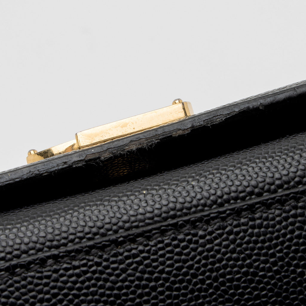 Saint Laurent Grain de Poudre Monogram Kate Small Crossbody Bag (SHF-rdtvvN)