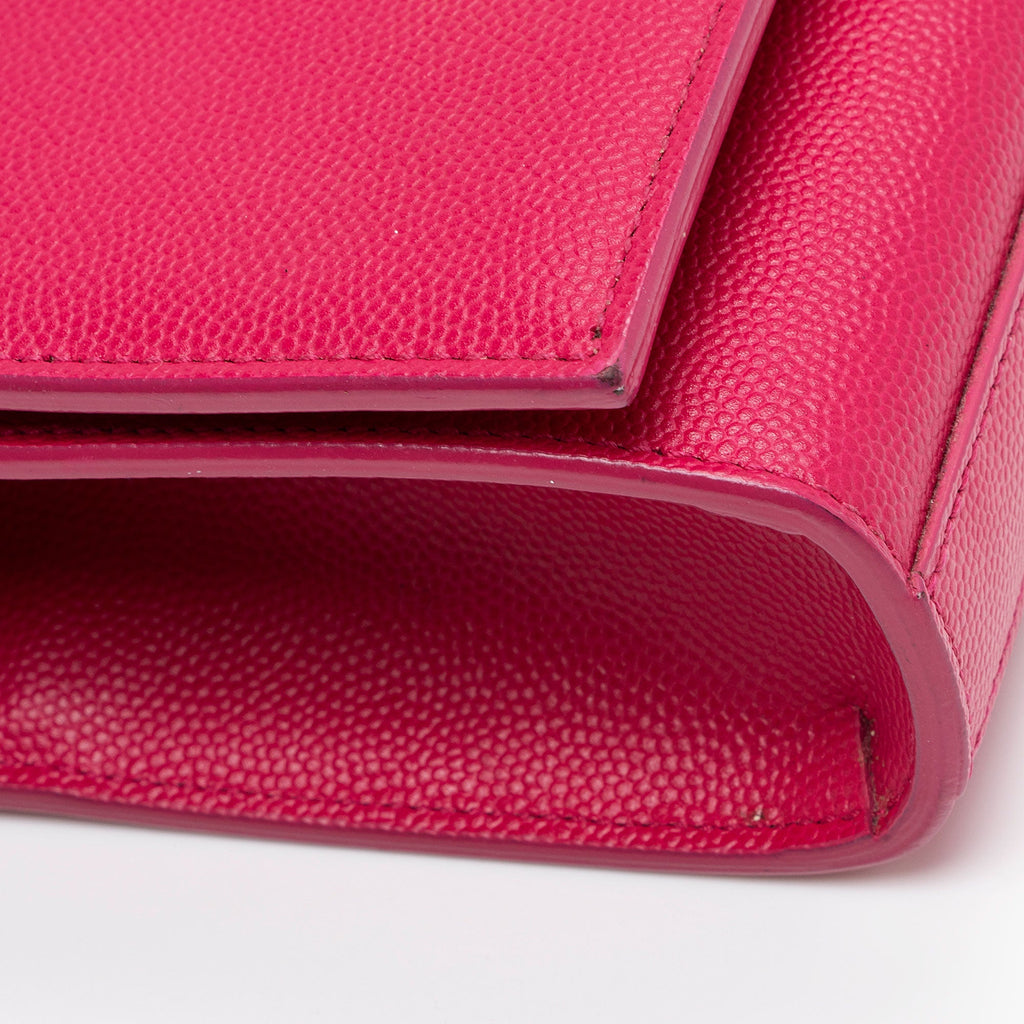 Saint Laurent Grain de Poudre Monogram Kate Small Crossbody Bag (SHF-ip71h6)