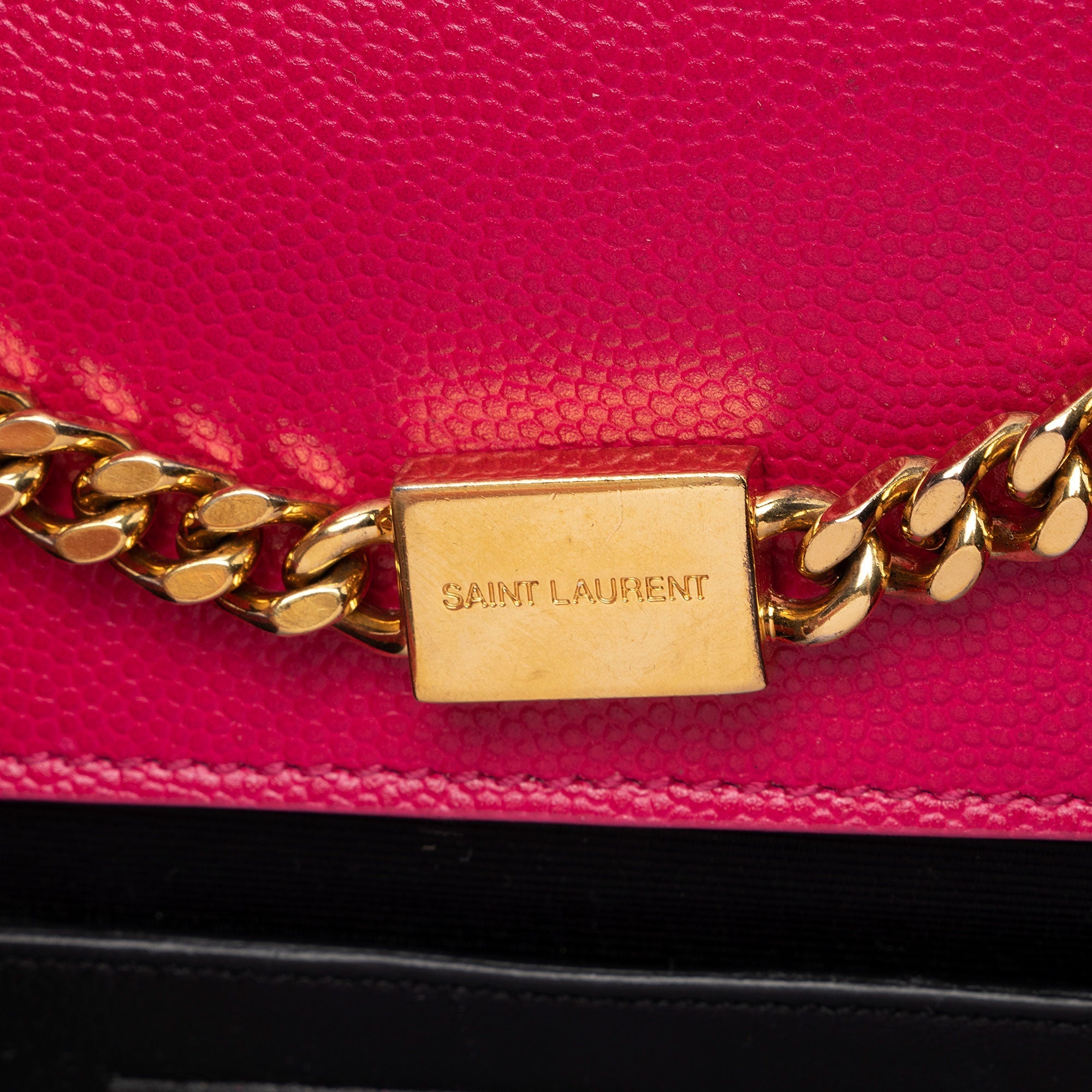 Saint Laurent Grain de Poudre Monogram Kate Small Crossbody Bag (SHF-ip71h6)