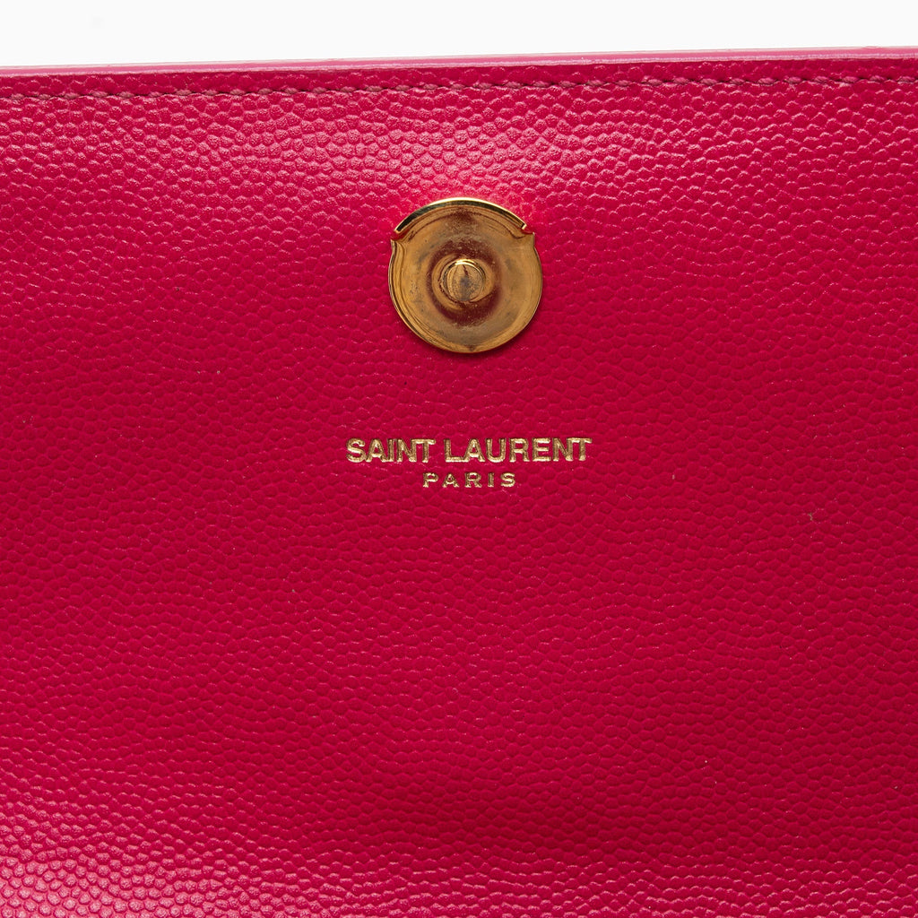 Saint Laurent Grain de Poudre Monogram Kate Small Crossbody Bag (SHF-ip71h6)