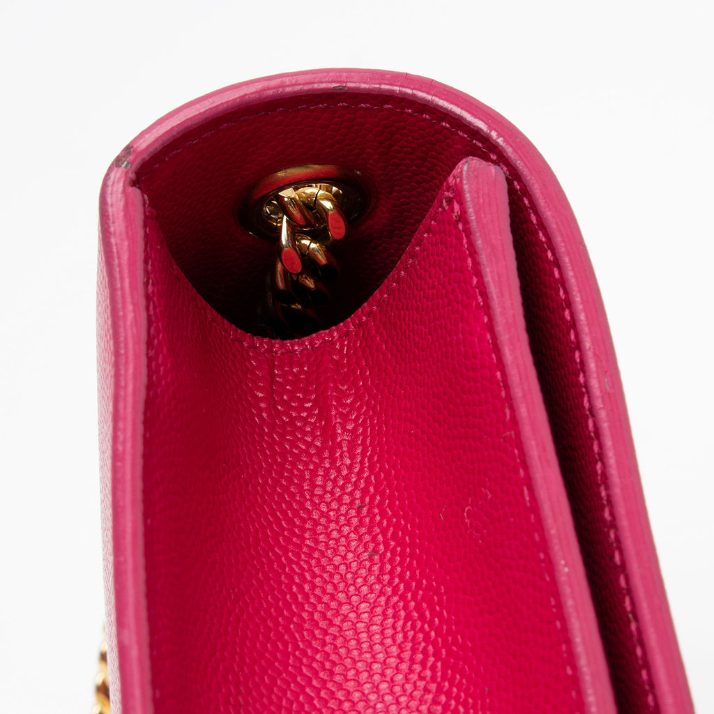 Saint Laurent Grain de Poudre Monogram Kate Small Crossbody Bag (SHF-ip71h6)