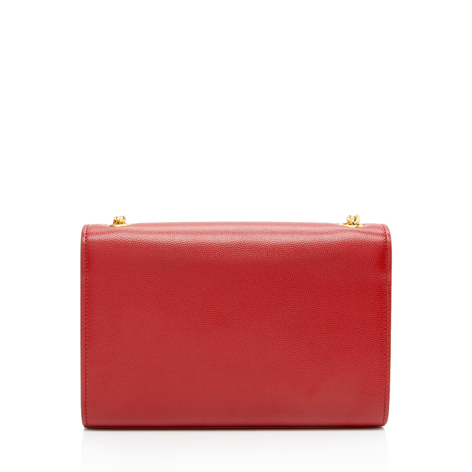 Saint Laurent Grain de Poudre Monogram Kate Small Shoulder Bag (SHF-D9TPdi)