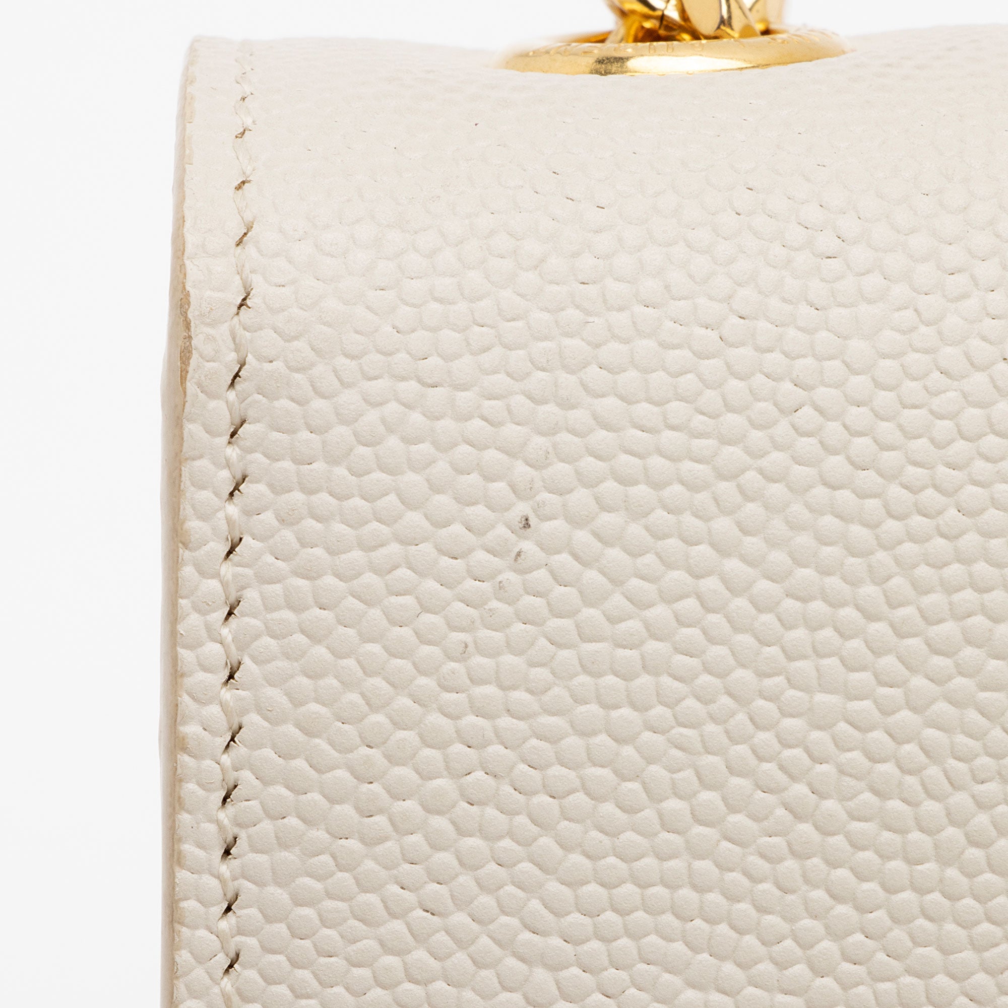 Saint Laurent Grain de Poudre Monogram Kate Tassel Small Shoulder Bag (SHF-qkyzOA)
