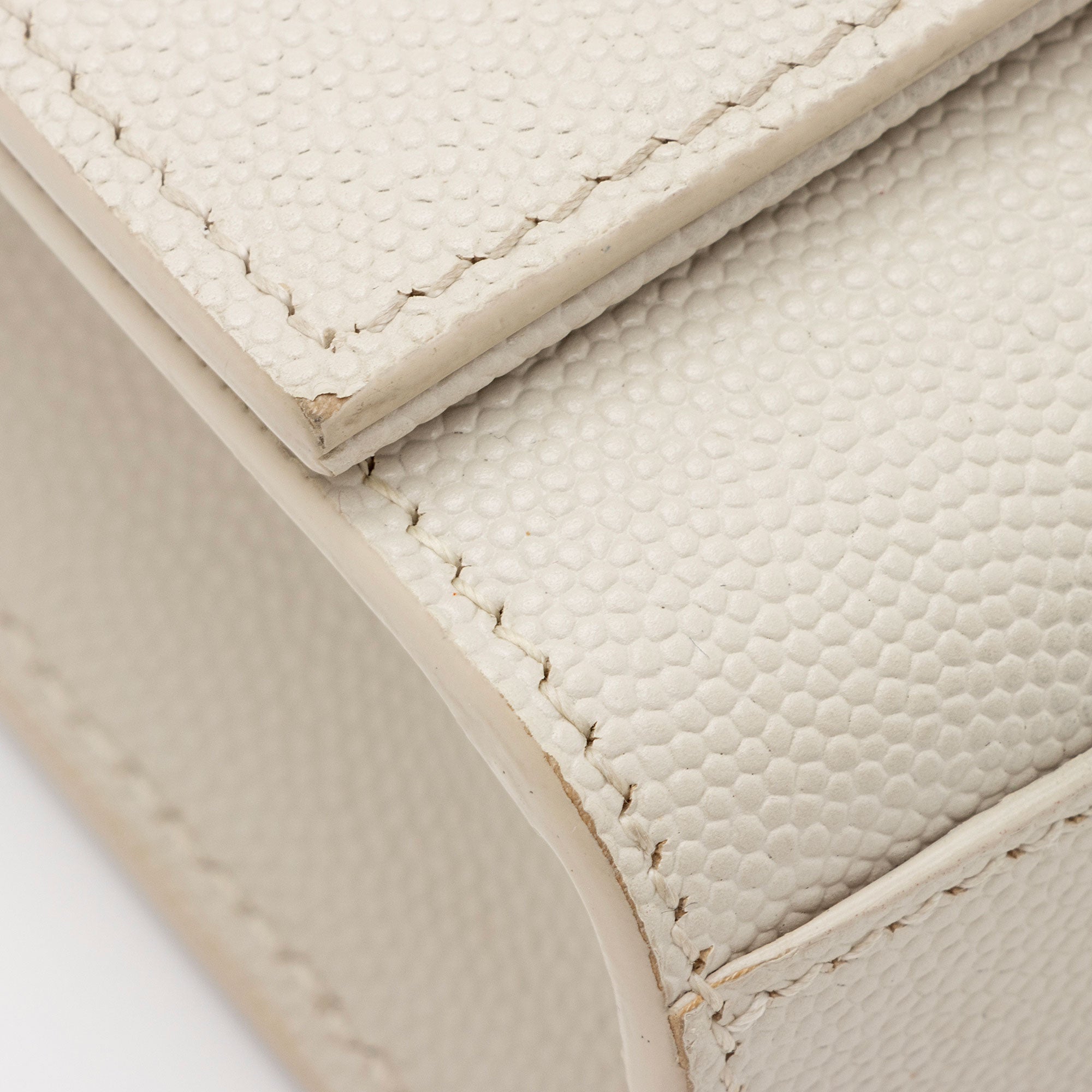 Saint Laurent Grain de Poudre Monogram Kate Tassel Small Shoulder Bag (SHF-qkyzOA)