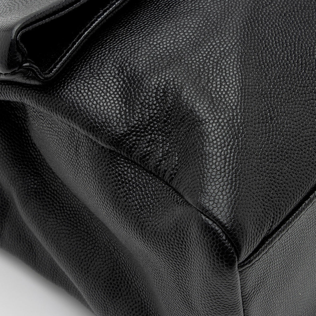 Saint Laurent Grain de Poudre Monogram West Hollywood Medium Flap Bag (SHF-rzShyo)