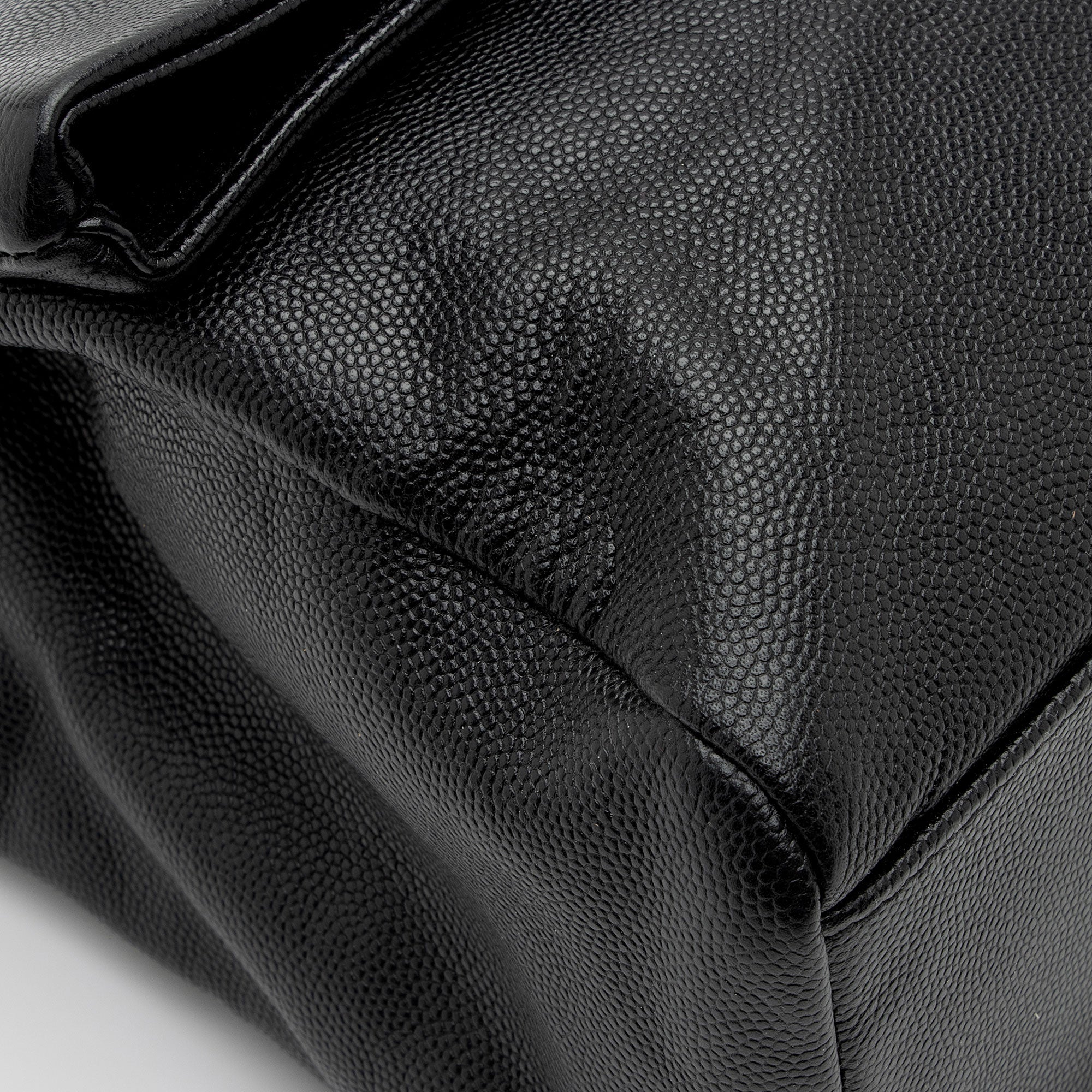 Saint Laurent Grain de Poudre Monogram West Hollywood Medium Flap Bag (SHF-rzShyo)