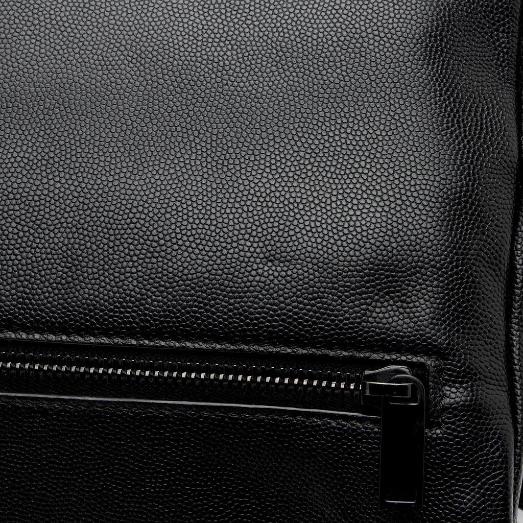 Saint Laurent Grain de Poudre Monogram West Hollywood Medium Flap Bag (SHF-rzShyo)