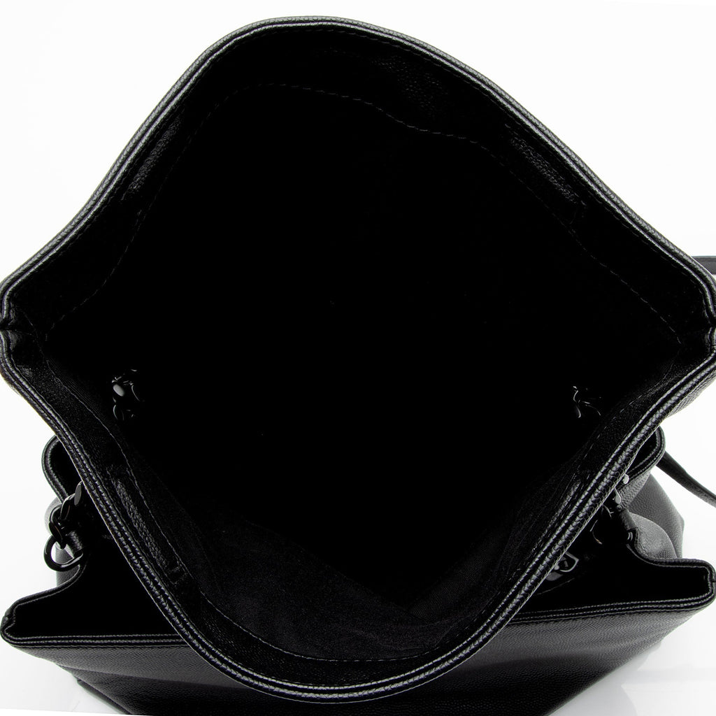 Saint Laurent Grain de Poudre Monogram West Hollywood Medium Flap Bag (SHF-rzShyo)