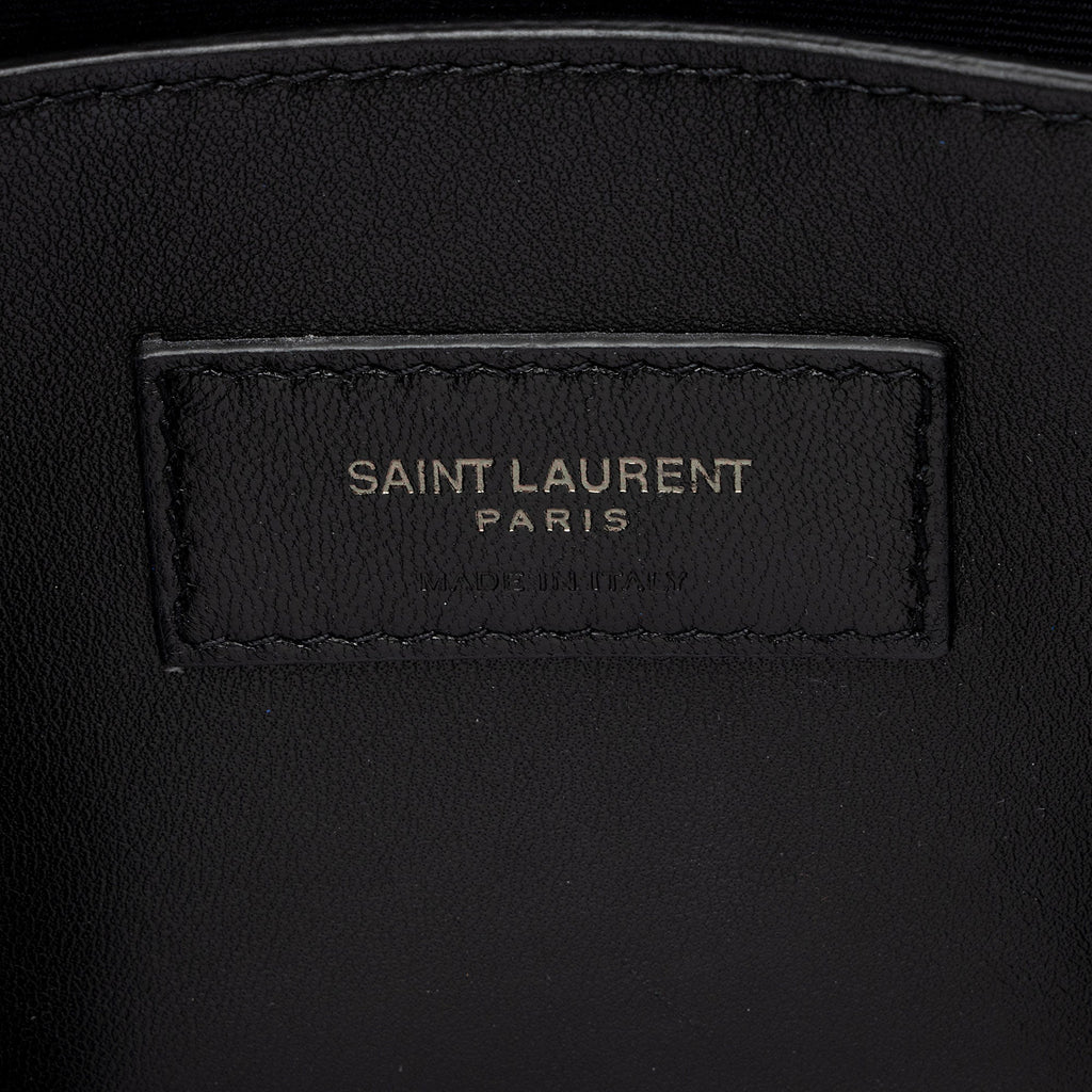 Saint Laurent Grain de Poudre Monogram West Hollywood Medium Flap Bag (SHF-rzShyo)