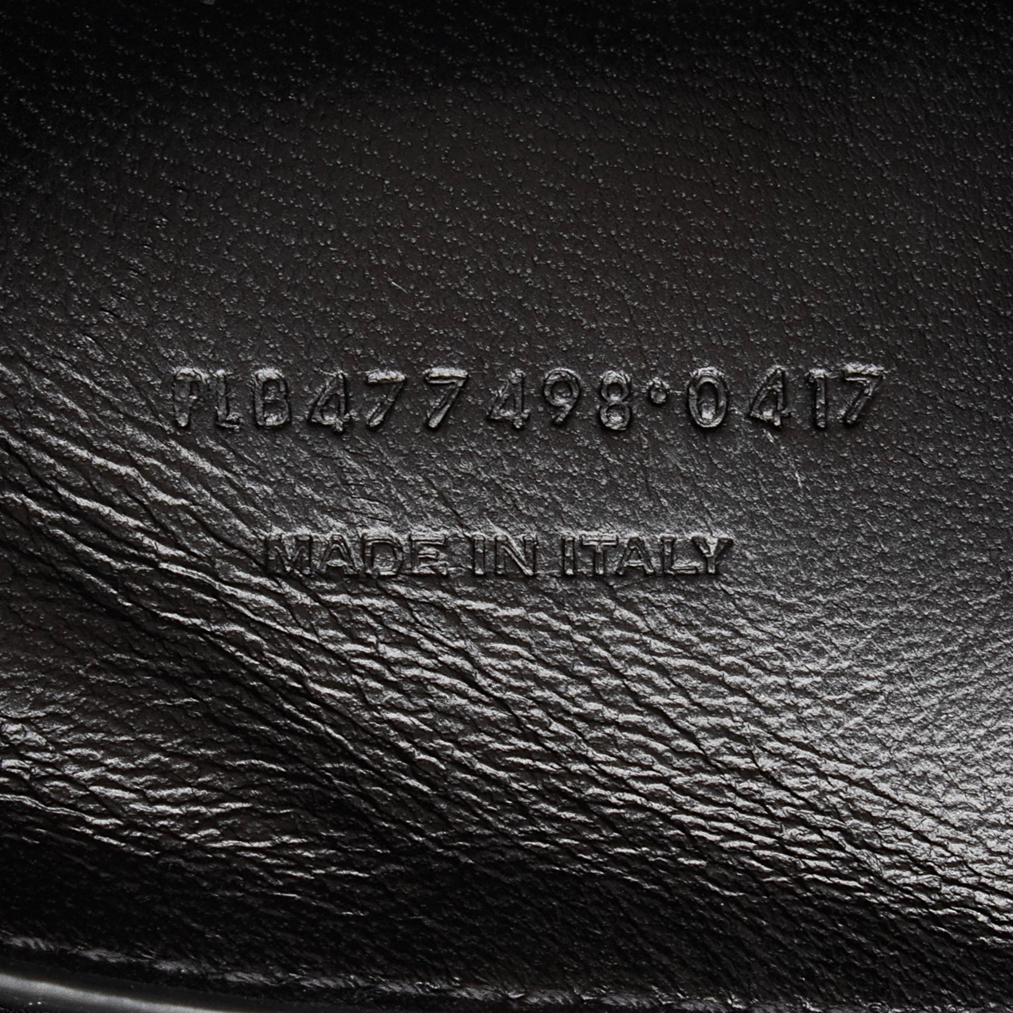 Saint Laurent Grain de Poudre Monogram West Hollywood Small Flap Bag (SHF-syqOc2)