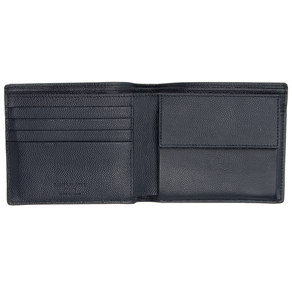 Saint Laurent Grain de Poudre Paris Bi-Fold Wallet (SHF-FUwe9w)