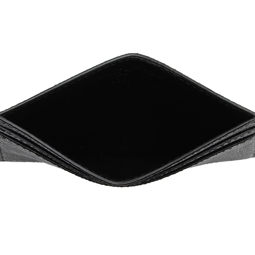 Saint Laurent Grain de Poudre Paris Card Case (SHF-UdsbXU)