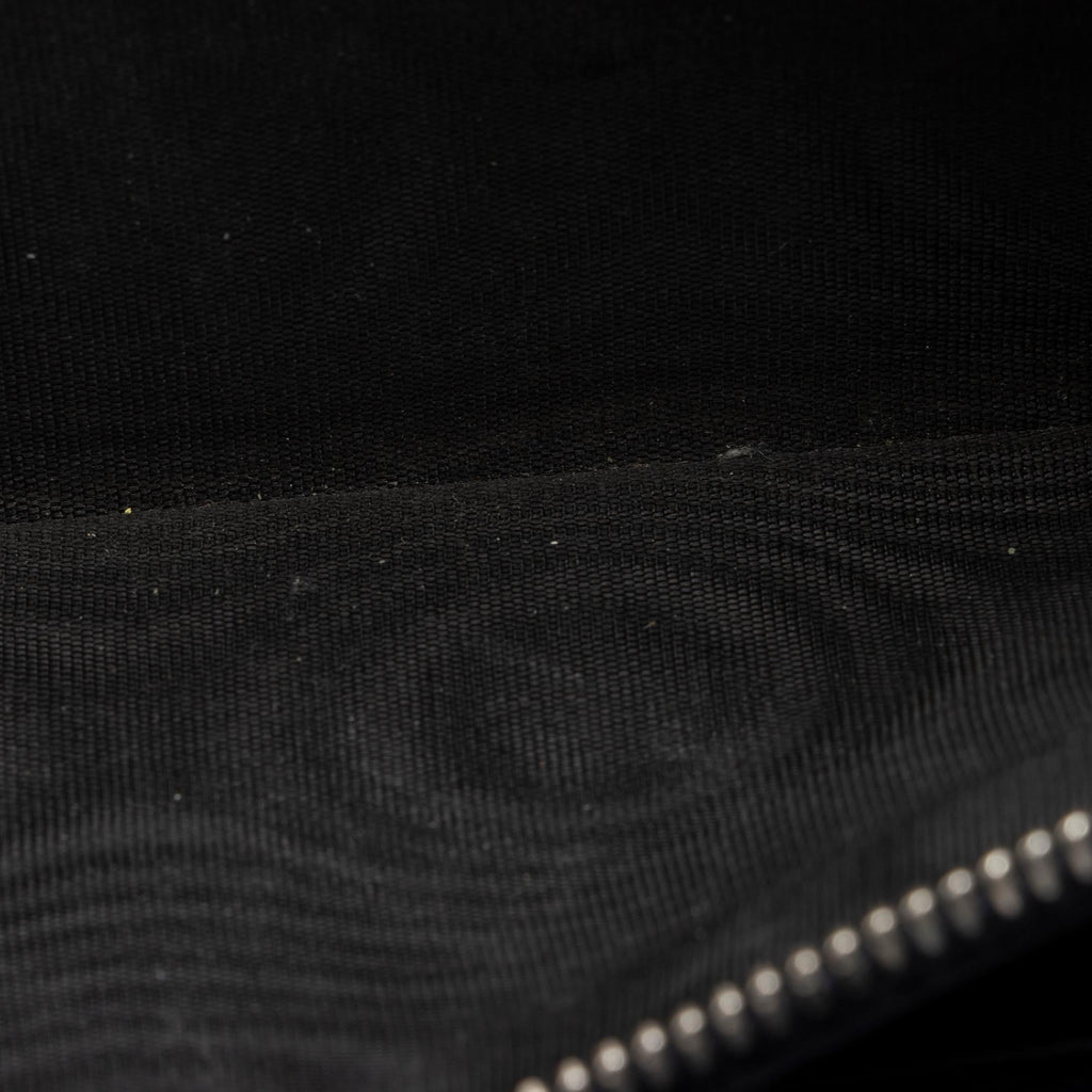Saint Laurent Grain de Poudre Rive Gauche Zip Around Wallet (SHF-sNhxXD)