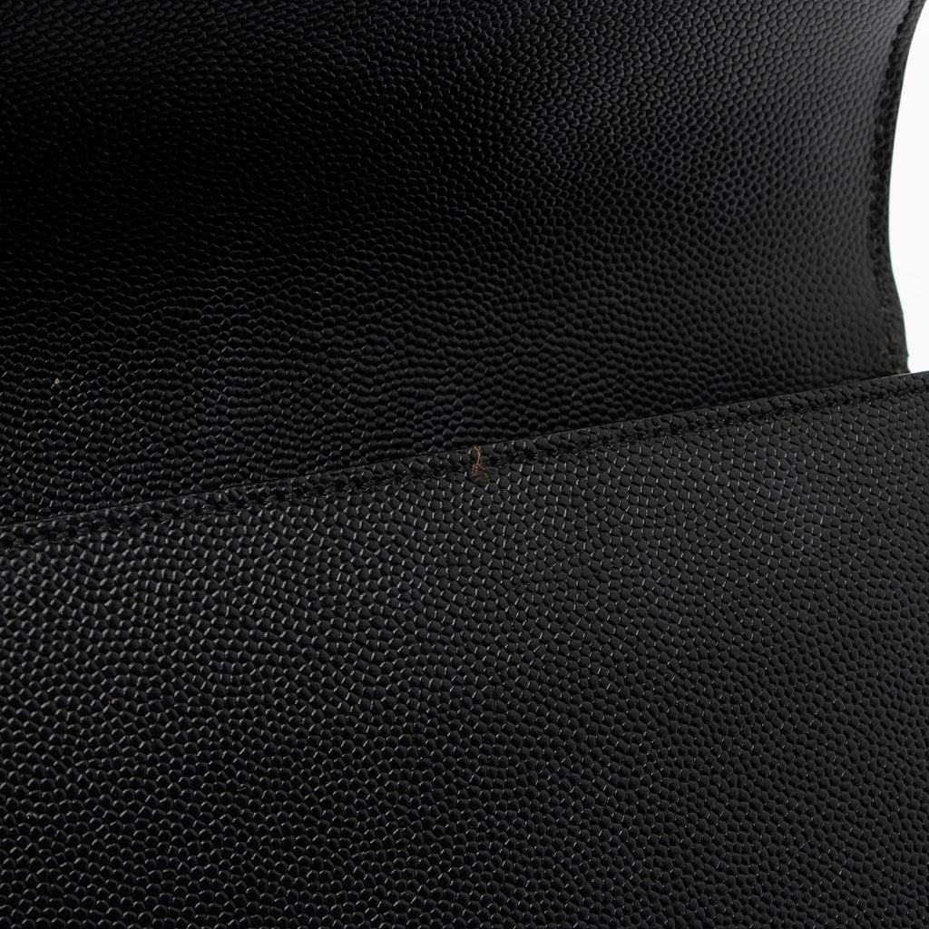 Saint Laurent Grain de Poudre Studded Monogram Kate Clutch (SHF-nhucIE)