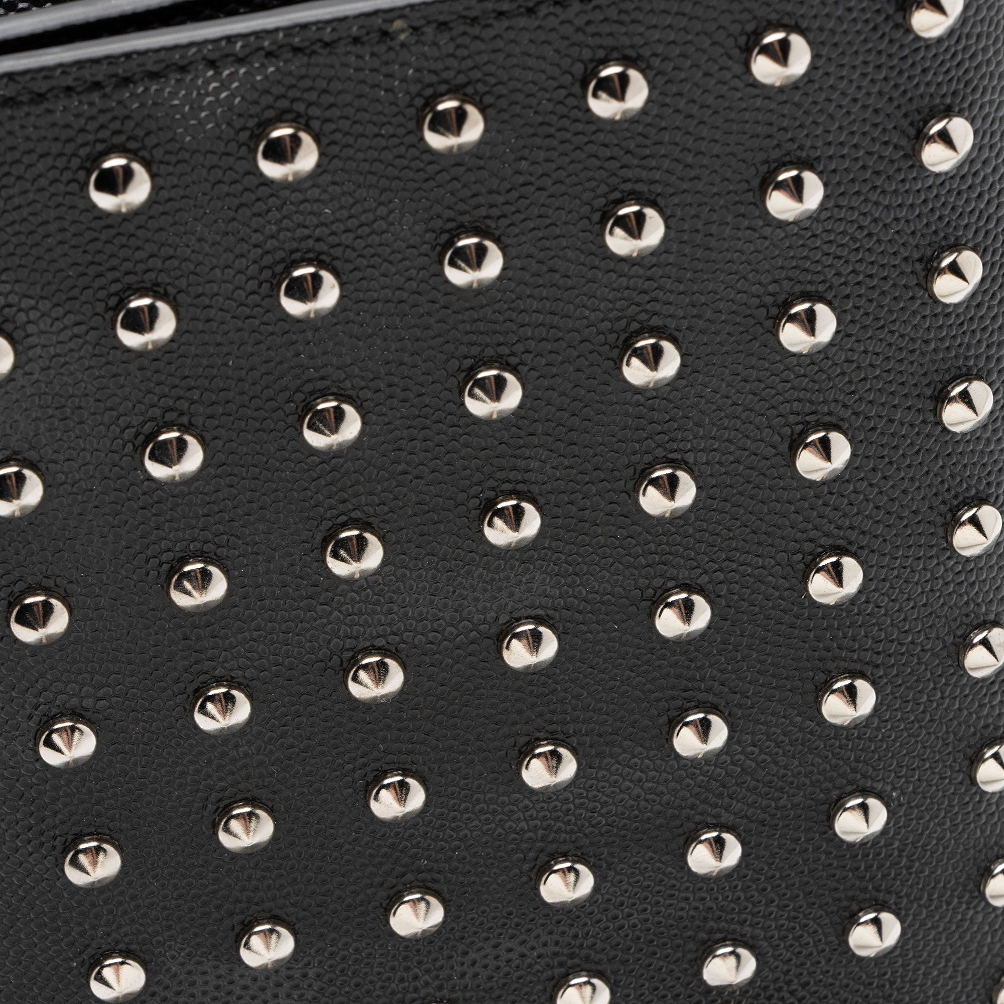 Saint Laurent Grain de Poudre Studded Monogram Kate Clutch (SHF-nhucIE)