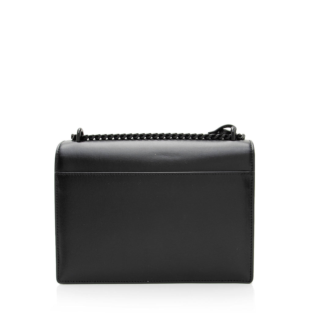 Saint Laurent Grained Calfskin Monogram Sunset Medium Shoulder Bag (SHF-kSaHp8)