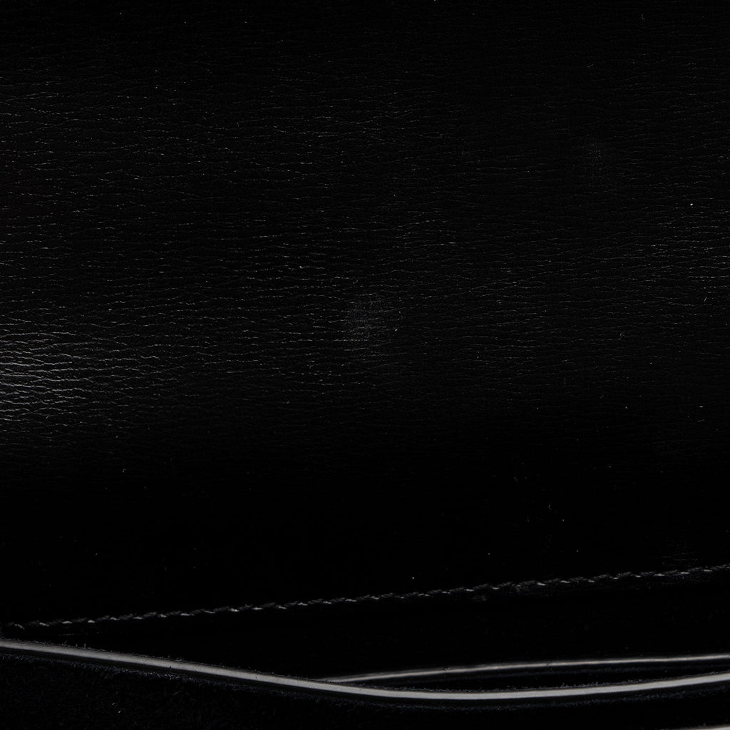 Saint Laurent Grained Calfskin Monogram Sunset Medium Shoulder Bag (SHF-kSaHp8)