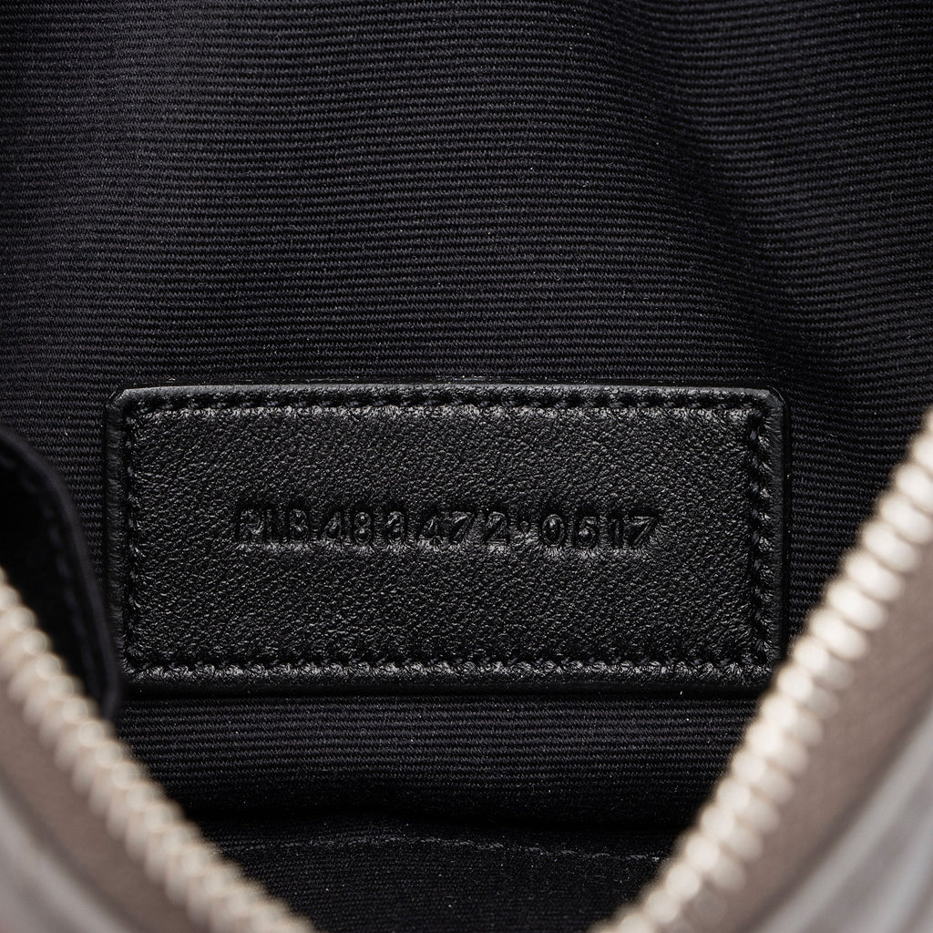 Saint Laurent Matelasse Lambskin Jolie Pouch (SHF-jMIklt)