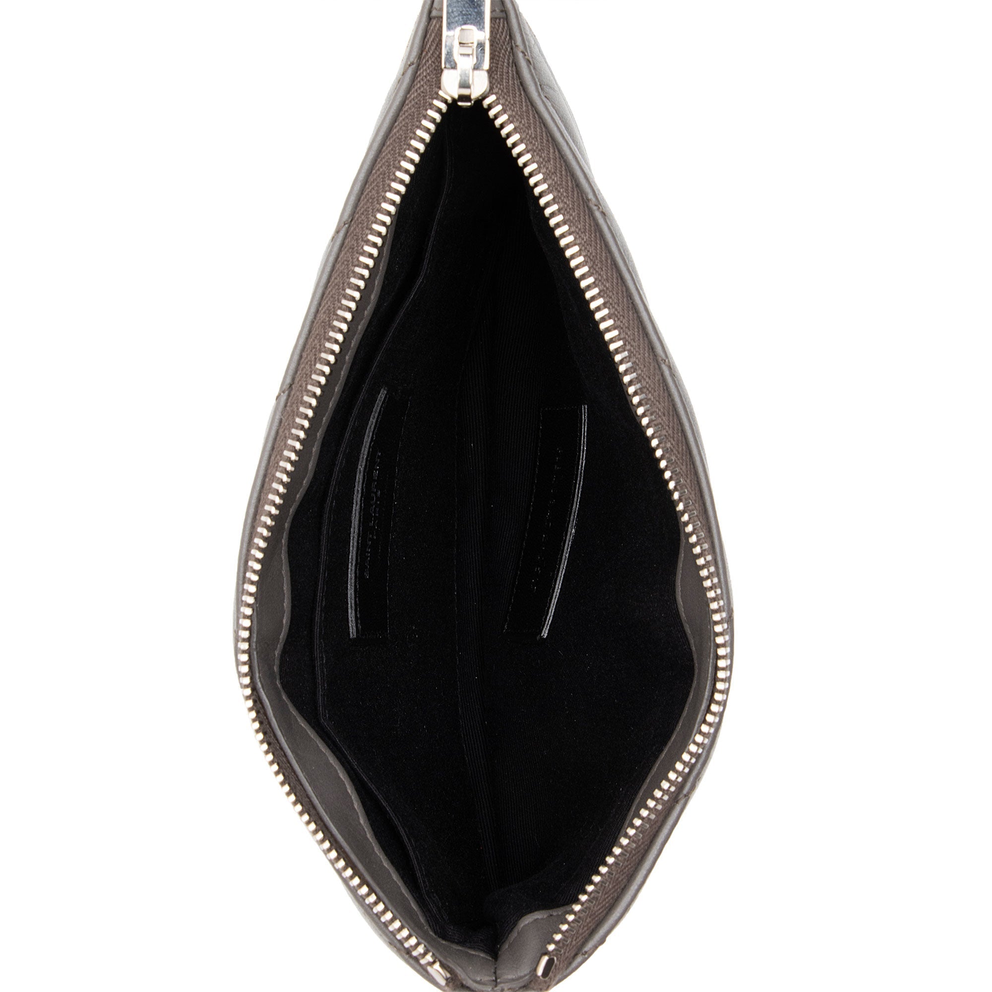 Saint Laurent Matelasse Lambskin Jolie Pouch (SHF-jMIklt)
