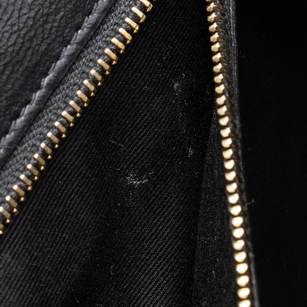 Saint Laurent Lambskin Monogram Gaby Chain Envelope Bag (SHF-23054)