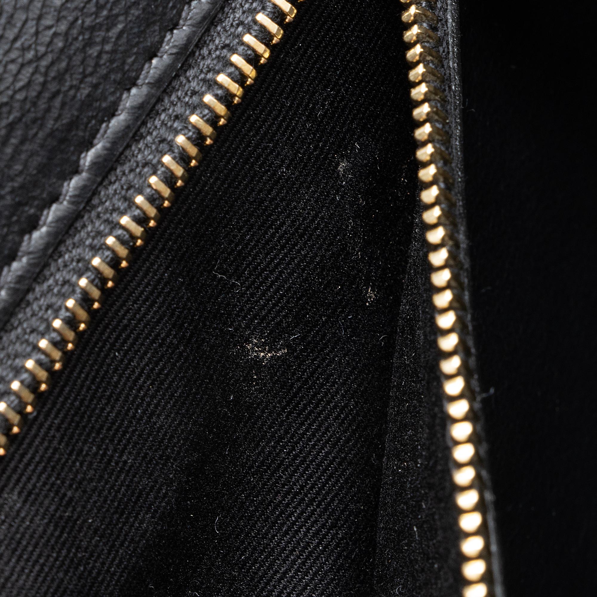 Saint Laurent Lambskin Monogram Gaby Chain Envelope Bag (SHF-23054)