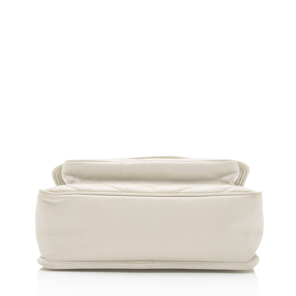 Saint Laurent Lambskin Monogram Niki Medium Shoulder Bag (SHF-bFf3zX)