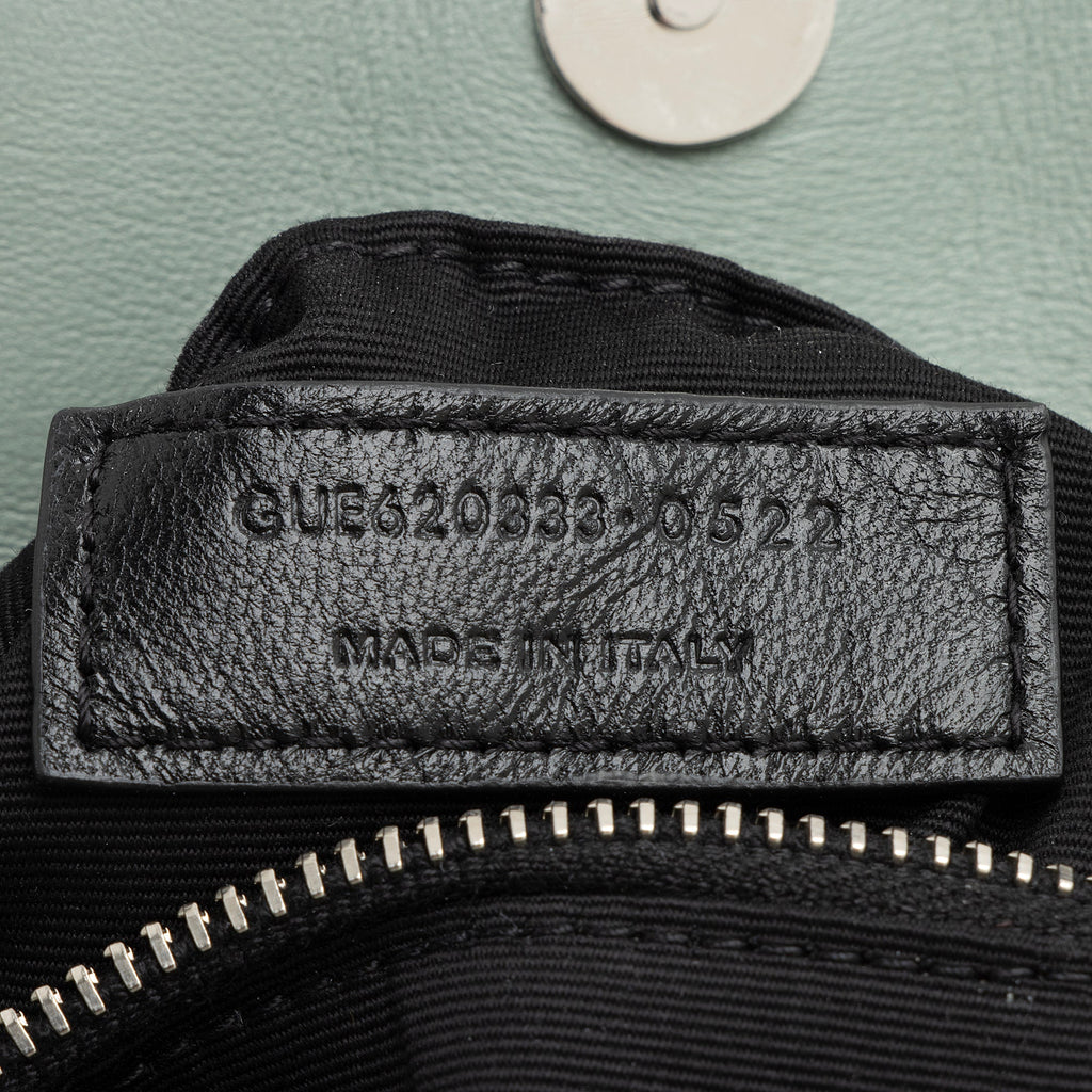 Saint Laurent Lambskin Monogram Puffer LouLou Toy Shoulder Bag (SHF-VHpE1u)