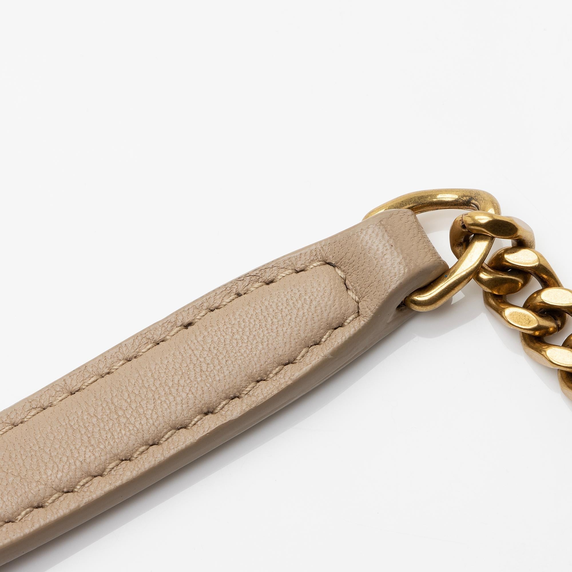 Saint Laurent Lambskin Monogram Puffer LouLou Toy Shoulder Bag (SHF-ZM2eFV)