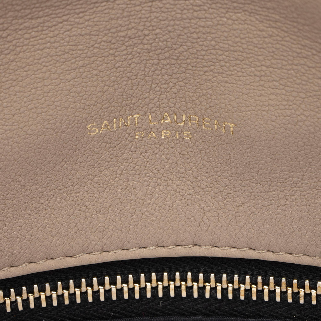 Saint Laurent Lambskin Monogram Puffer LouLou Toy Shoulder Bag (SHF-ZM2eFV)