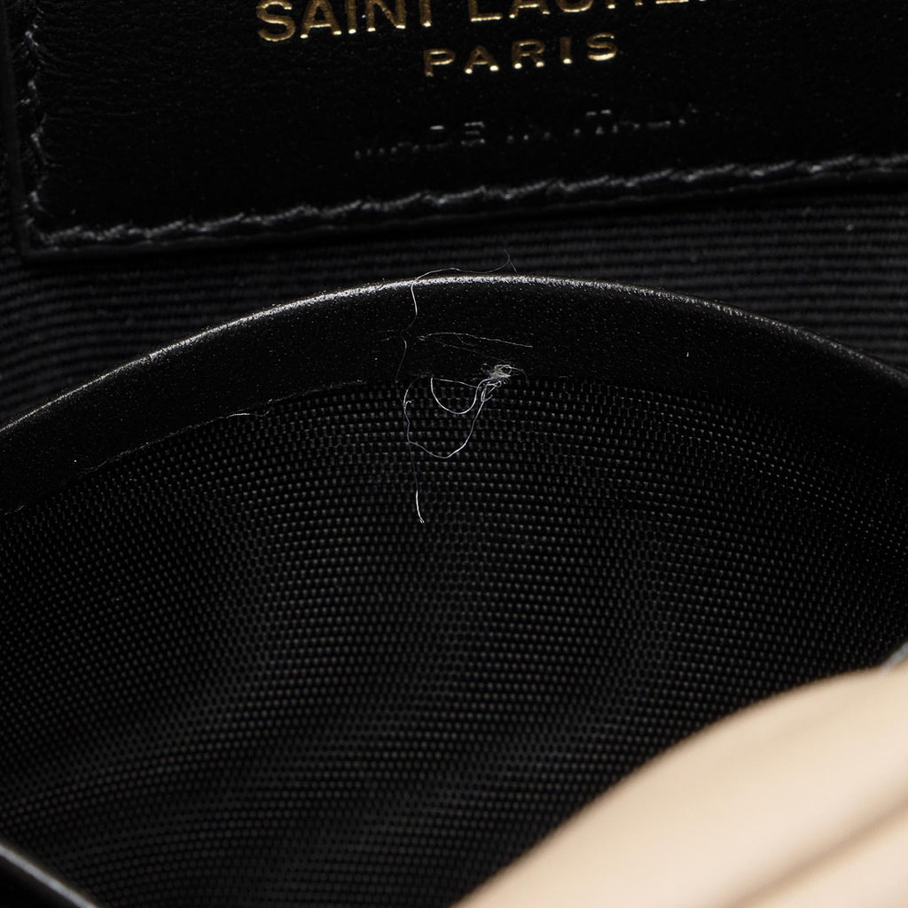 Saint Laurent Lambskin Monogram Puffer LouLou Toy Shoulder Bag (SHF-ijFzie)