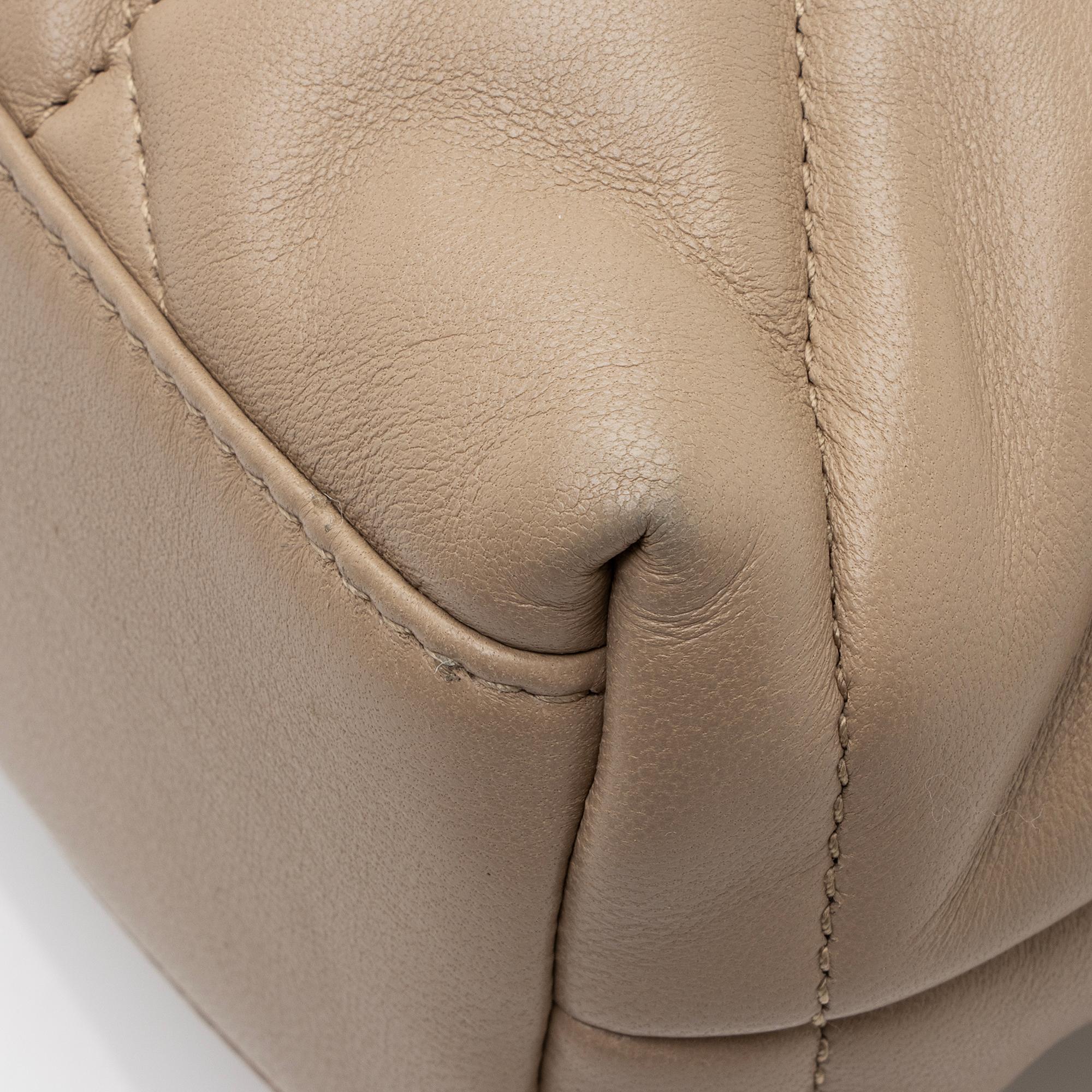 Saint Laurent Lambskin Monogram Puffer LouLou Toy Shoulder Bag (SHF-ijFzie)