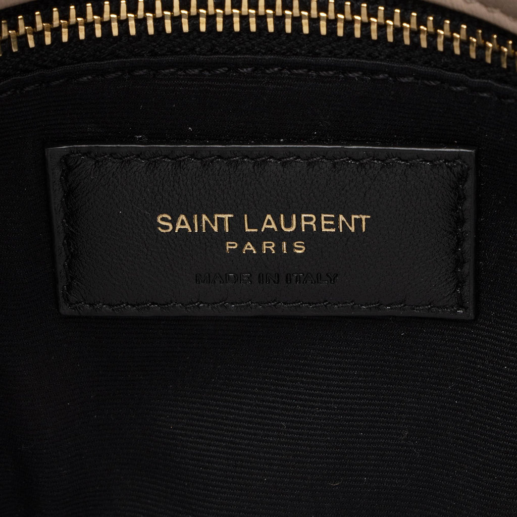 Saint Laurent Lambskin Monogram Puffer LouLou Toy Shoulder Bag (SHF-ijFzie)