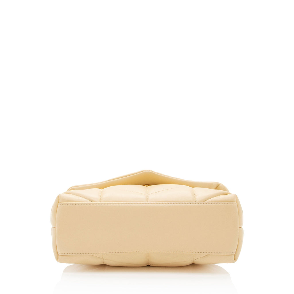 Saint Laurent Lambskin Monogram Puffer LouLou Toy Shoulder Bag (SHF-YtkKdB)