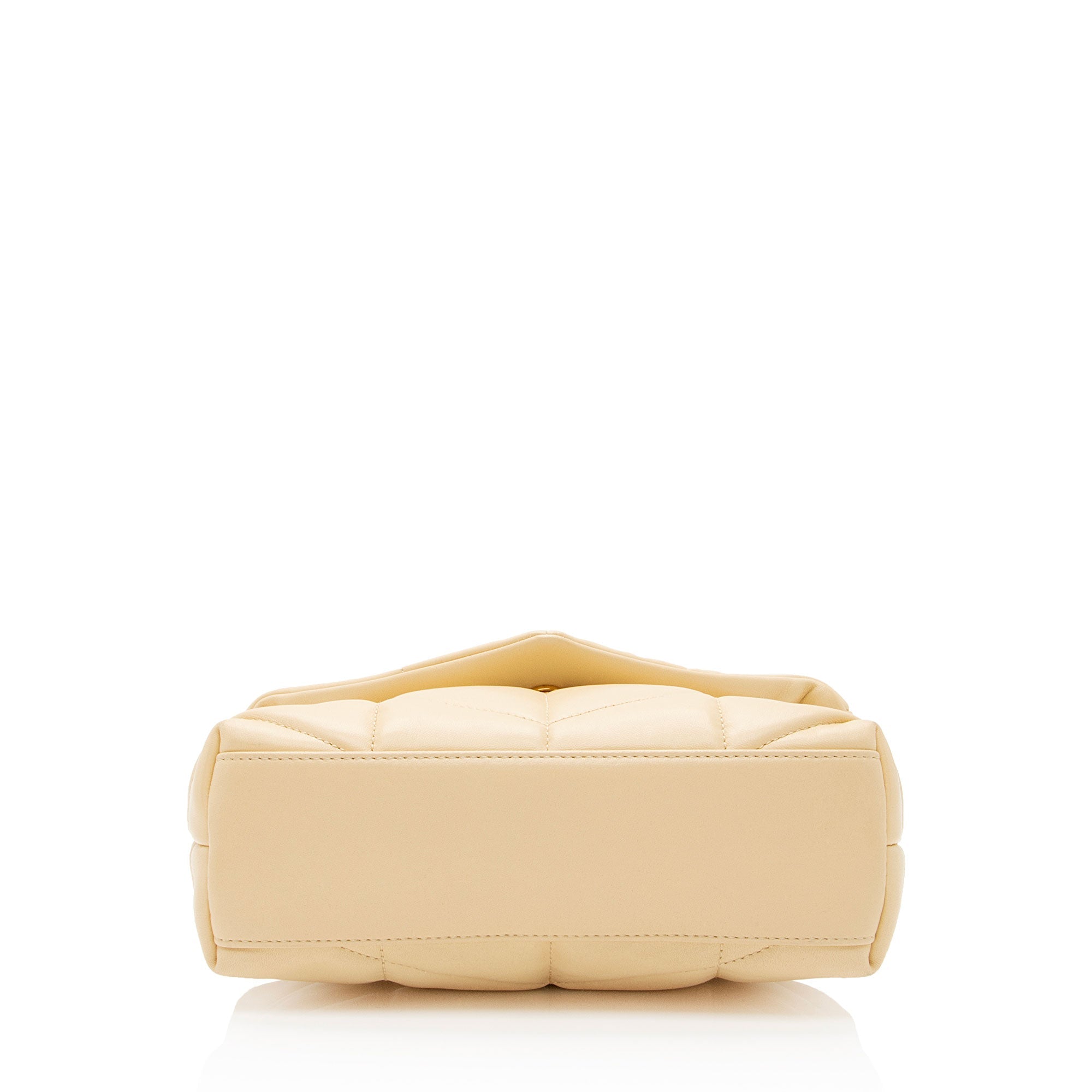 Saint Laurent Lambskin Monogram Puffer LouLou Toy Shoulder Bag (SHF-YtkKdB)