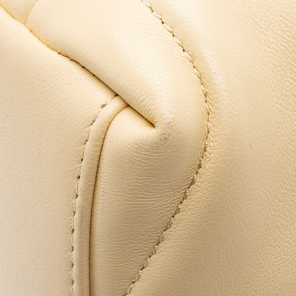 Saint Laurent Lambskin Monogram Puffer LouLou Toy Shoulder Bag (SHF-YtkKdB)