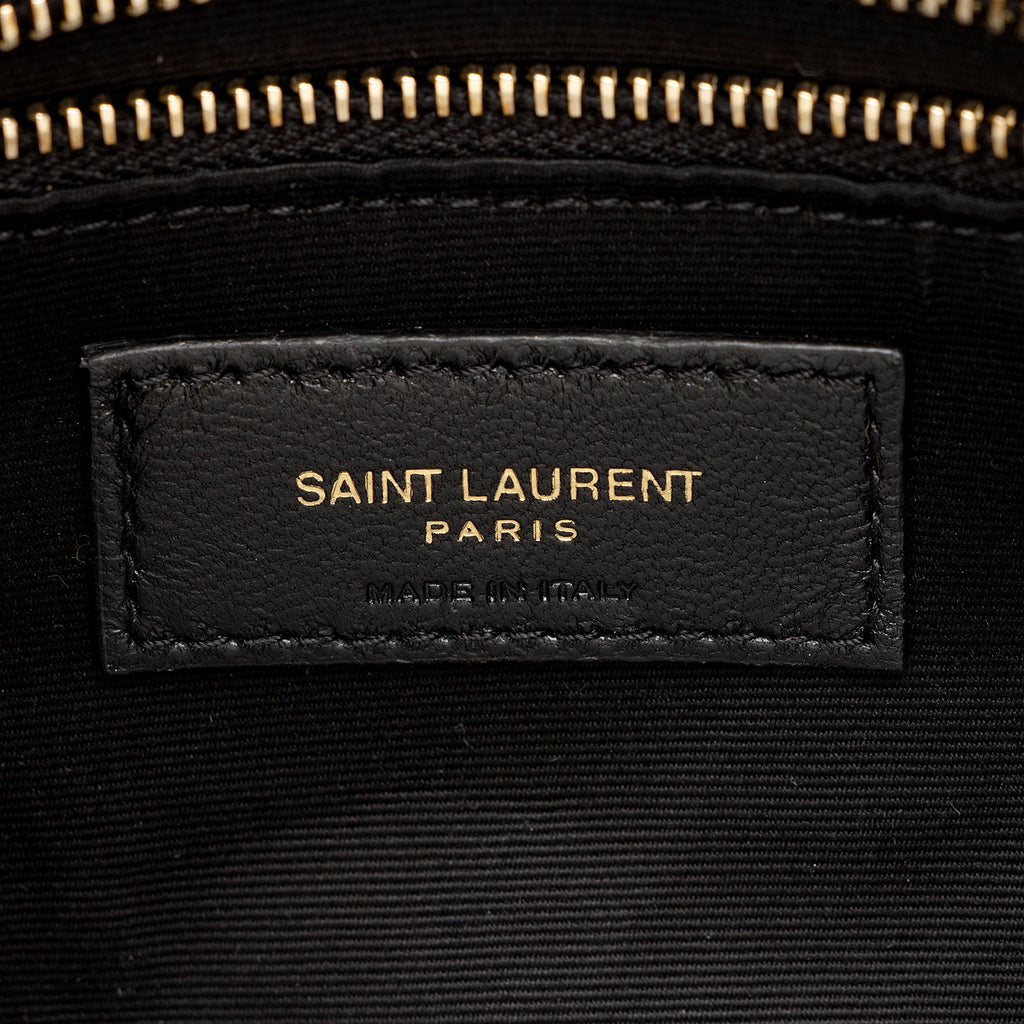 Saint Laurent Lambskin Monogram Puffer LouLou Toy Shoulder Bag (SHF-YtkKdB)